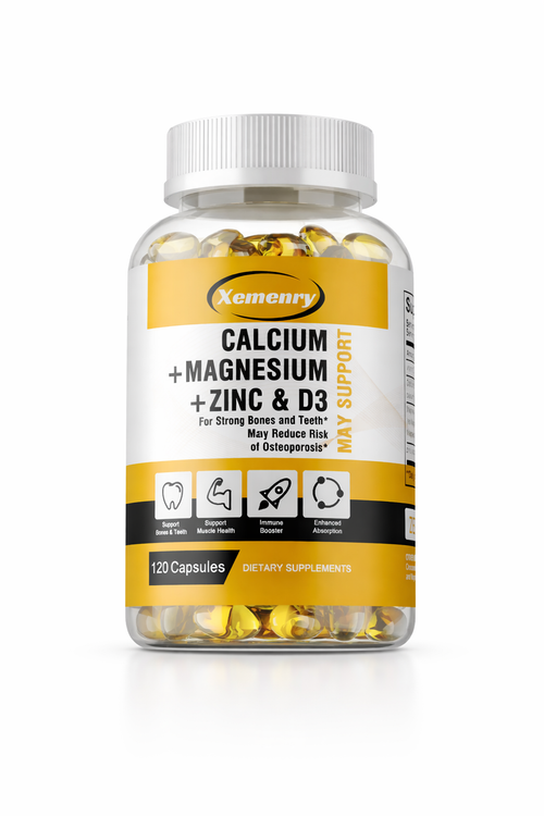 Calcium + Magnesium + Zinc & Vitamin D3