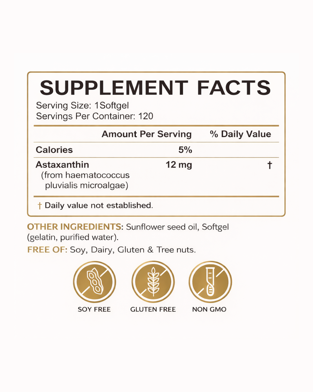 Advanced Astaxanthin Softgels